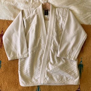 kimono / dojo jacket in cream heavy cotton- medium